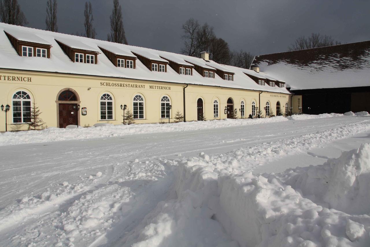 Zámecký hotel Metternich Velka Hledsebe Exterior foto