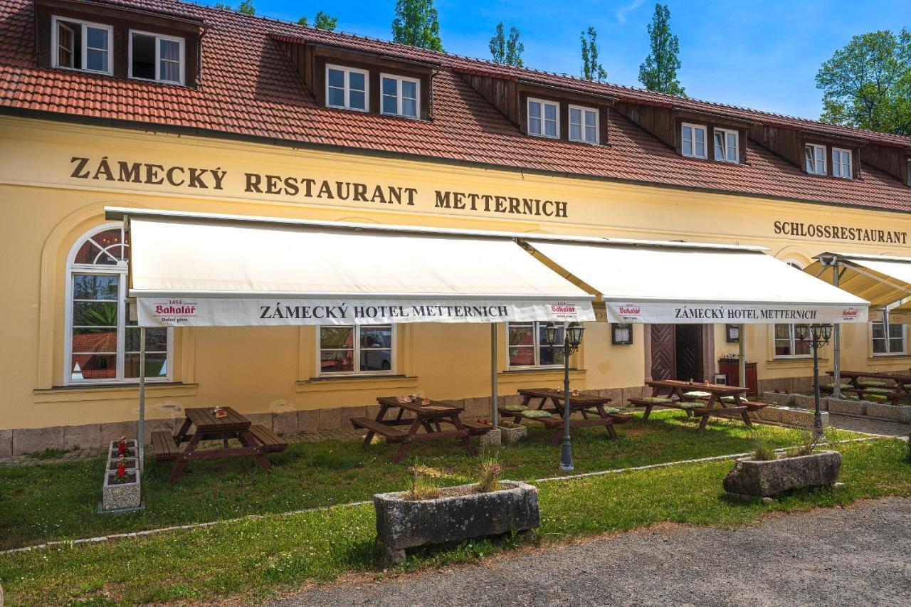 Zámecký hotel Metternich Velka Hledsebe Exterior foto